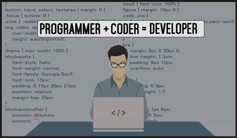 Coder, Programmer và Developer khác nhau như thế nào?
