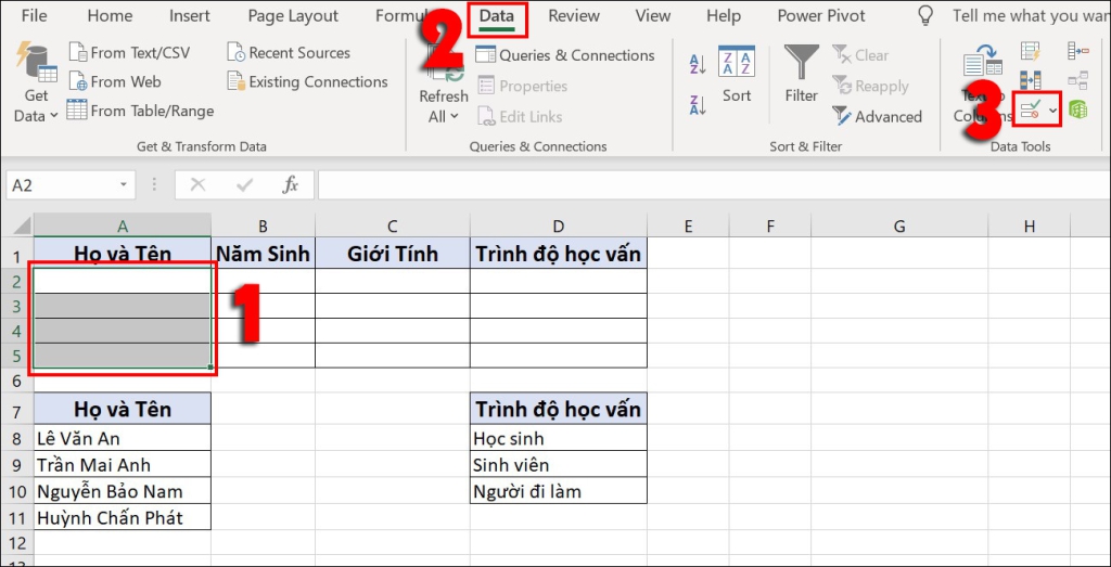 Danh sách các thủ thuật trong Excel bạn nên biết