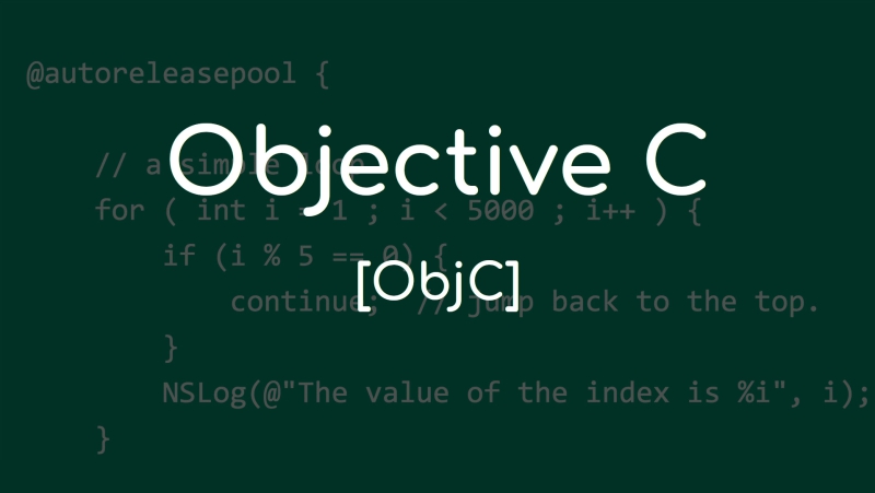 Giới thiệu về ngôn ngữ lập trình Objective C