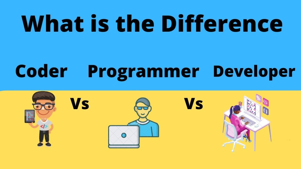 Sự khác nhau giữa Coder, Programmer và Developer