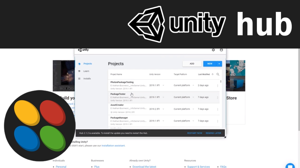 Unity Hub là gì?