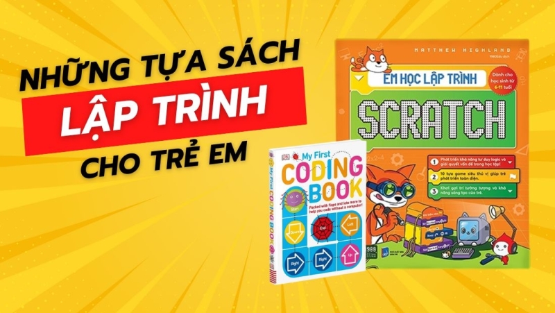 Những tựa sách lập trình cho trẻ em