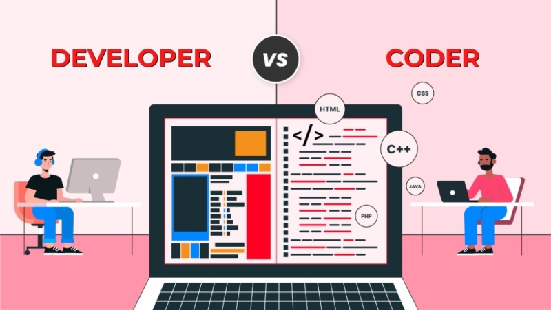 Coder và developer khác nhau như thế nào?